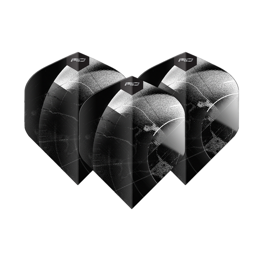 Auf diesem Bild sieht man das Set der Red Dragon Hardcore Premium Recon Premium No2 Standard Flights. Sie sorgen für eine optimale Flugbahn beim Spielen.