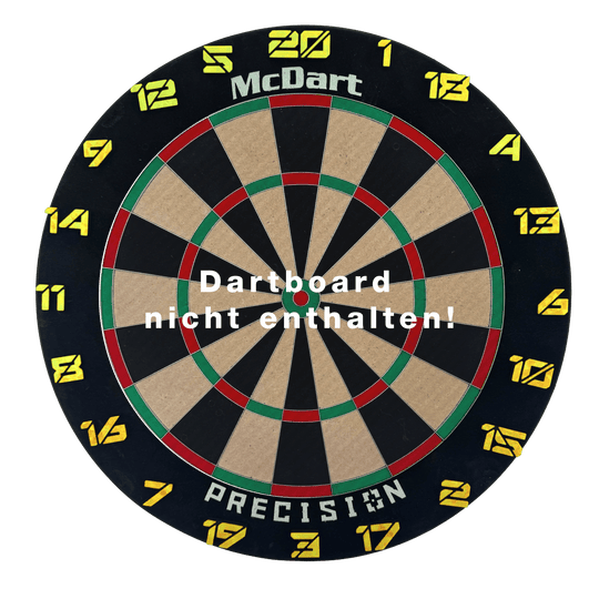 McDart Dartboard Number Rings / Number Ring Cyber Dieses Bild heißt 'Cyber Gelb Board'. Vermutlich ist ein Board oder eine Platte in der Farbe Gelb abgebildet.