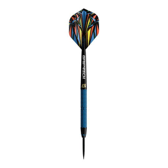 GOAT Athlete Blue Tungsten Steel Darts Auf diesem Bild sind die GOAT Athlete Black Tungsten Steeldarts abgebildet. Diese Darts bestehen aus hochwertigem Tungsten.