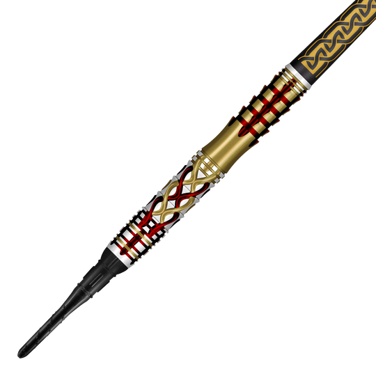 Shot Goths Alaric Soft Darts - 20g Zu sehen ist das Produkt Shot Goths Alaric Softdarts - 20g. Die Softdarts werden hier in einer seitlichen Perspektive abgebildet.