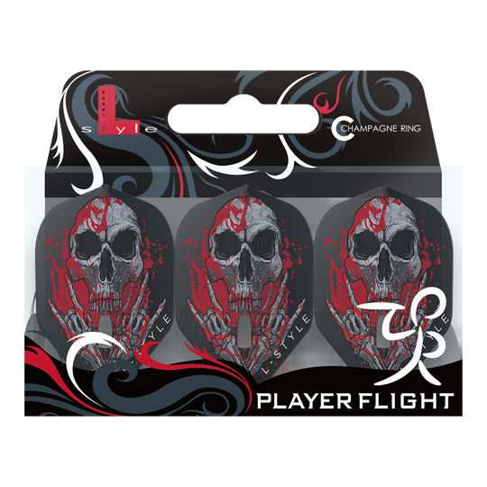 L-Style Ryan Searle V3 L1PRO Clear Black Flights