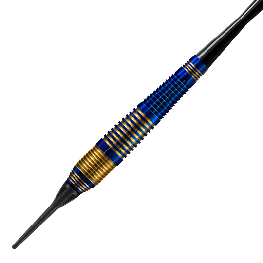 Harrows Vivid Brass Blue Softdarts - 18g