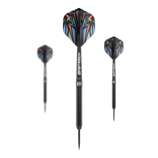 GOAT Athlete Black Brass Steeldarts - 13g