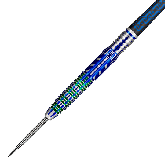 Das Bild zeigt die Shot Celt Merlin Steeldarts. Sie sind für das Dartspiel konzipiert.