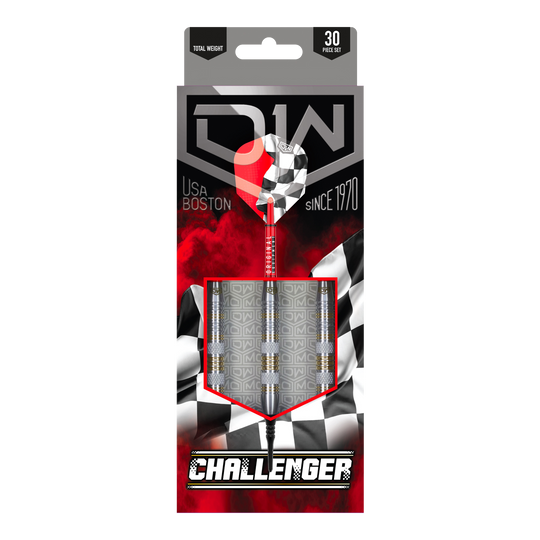 DW Challenger Brass Soft Darts - 18g