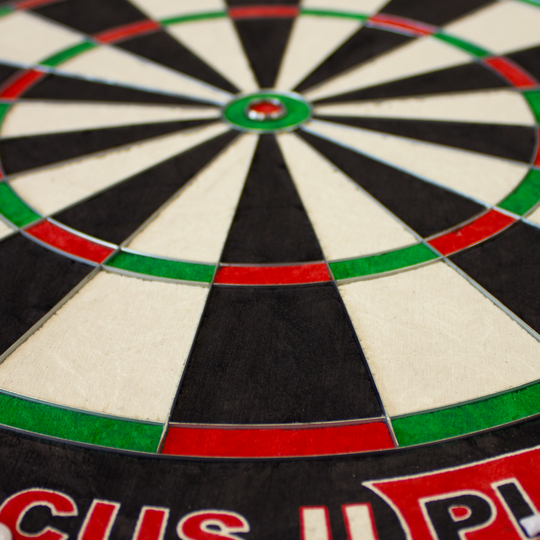 Bull&#39;s Focus II Plus steel dart board