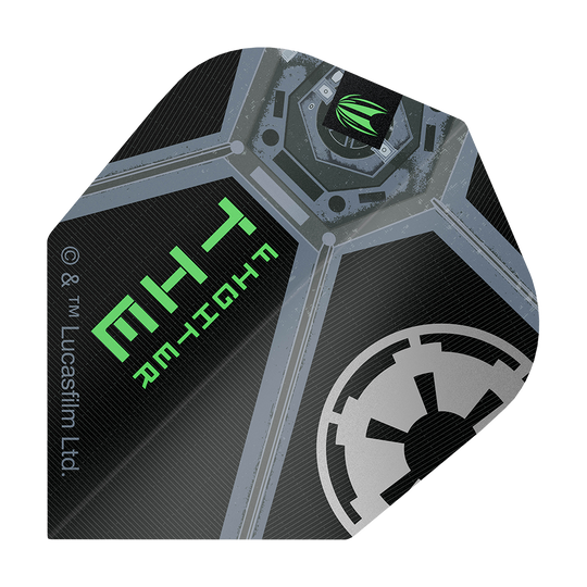 Target Star Wars ProUltra Tie Fighter No6 Flights. Dart-Flights im Star Wars Tie Fighter Design für Fans und Spieler.