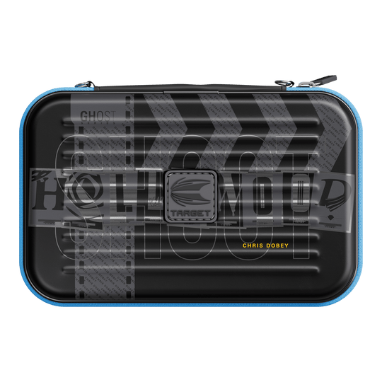 Das Bild zeigt das Takoma XL Ghost Series Chris Dobey Dartcase. Das Case schützt und organisiert Dartpfeile optimal.