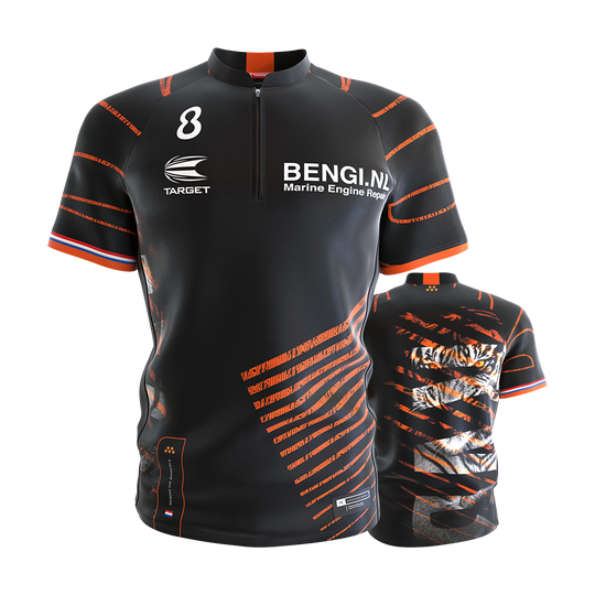 Target Coolplay Collarless Raymond Van Barneveld 2023 dart shirt