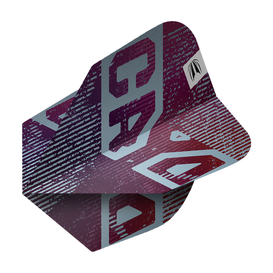 Target Pro Ultra Cryo No6 Flights - 3 Sets Target Pro Ultra Cryo No6 Flights - 3 Sets in Nahaufnahme. Das Bild zeigt das Design und die Farben der Dart Flights.