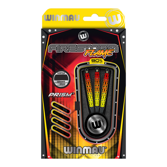 Winmau Firestorm Flame Tapered Soft Darts - 20g