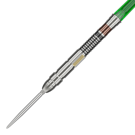 Target Star Wars Luke Skywalker Jedi Knight Lightsaber Limited First Edition Darts - 24g Das Bild zeigt die Target Star Wars Luke Skywalker The Jedi Knight Light Saber Limited Edition Steeldarts - 24g. Die Darts sind im Star Wars Stil und als limitierte Edition erhältlich.