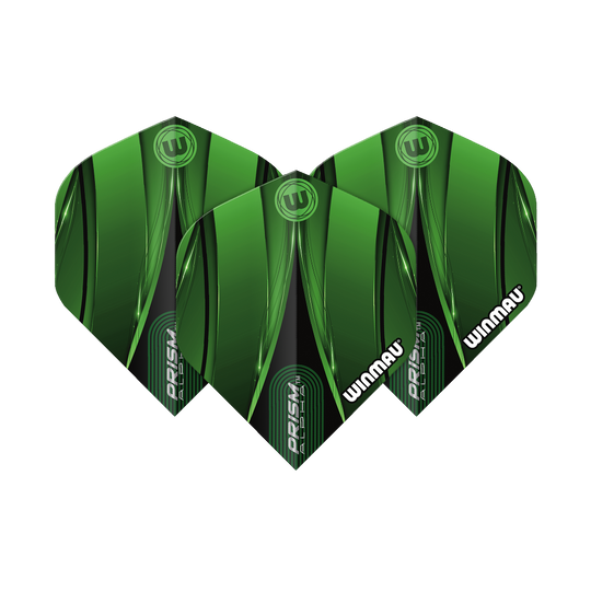 Winmau Alpha Sniper Green Standard Flights 