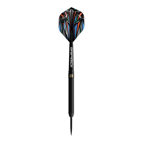 GOAT Athlete Black Tungsten Steel Darts Abgebildet ist das Produkt GOAT Athlete Black Tungsten Steeldarts. Es handelt sich um hochwertige Steeldarts mit schwarzem Wolfram-Schaftelement.