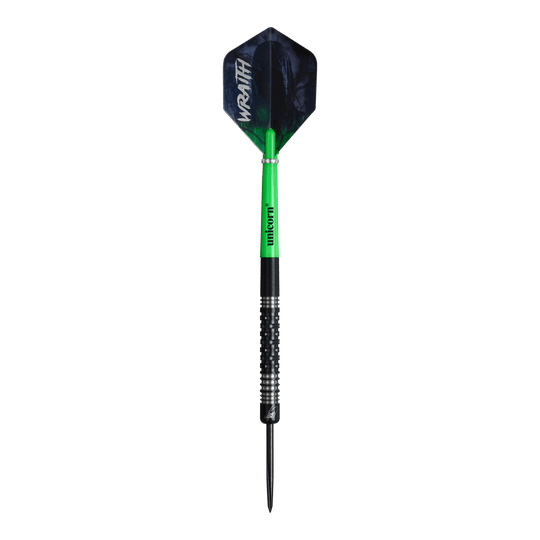 Unicorn Wraith James Wade steel darts Unicorn Wraith James Wade Steeldarts sind auf dem Bild dargestellt. Sie haben ein modernes Design und sind hochwertig verarbeitet.