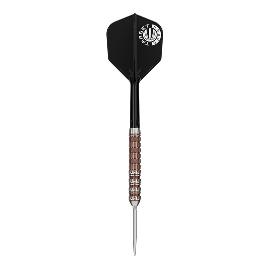 Zu sehen sind die Target Japan Prime Series George Nishitani Raptor GEN6 Swiss Point Steeldarts. Das Produkt ist für anspruchsvolle Dartspieler geeignet.