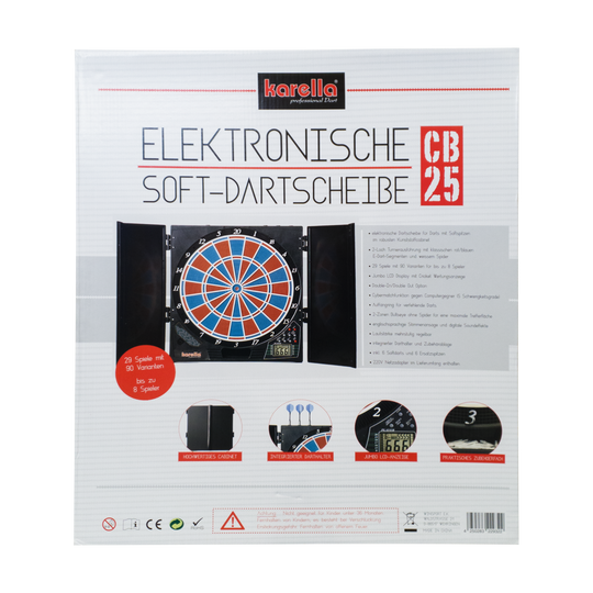 Electronic dartboard CB 25 tournament version