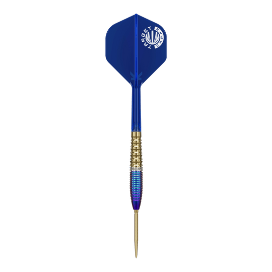 Target Japan Prime Series Zenith GEN2 Swiss Point Steel Darts - 23g Das Bild zeigt die Target Japan Prime Series Zenith GEN2 Swiss Point Steeldarts - 23g. Dieses Set ist speziell für professionelle Dartspieler entwickelt.