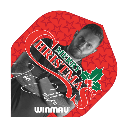 Winmau Merry Christmas Joe Cullen Signature Standard Flights