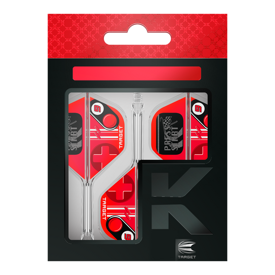 Target K-Flex Press Start No2 Standard Flights Abgebildet sind die Target K-Flex Press Start No2 Standard Flights. Es handelt sich um stabile Dartflights in Standardform.