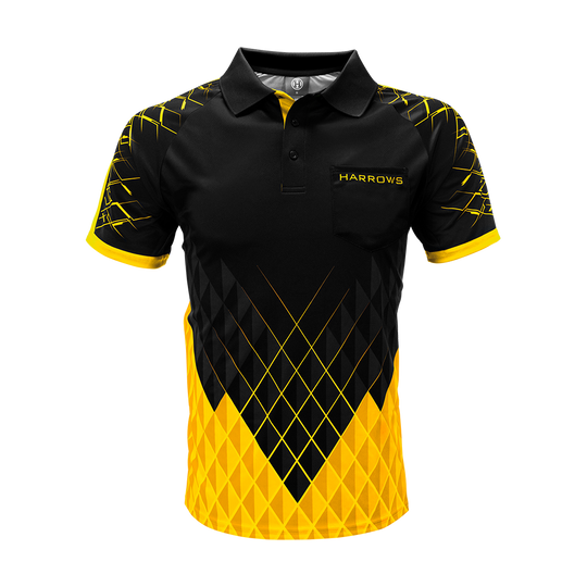 Harrows Paragon Dart Shirt - Yellow