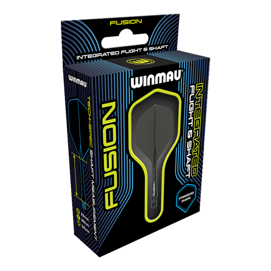 Winmau Fusion Flight Shaft System Standard Black