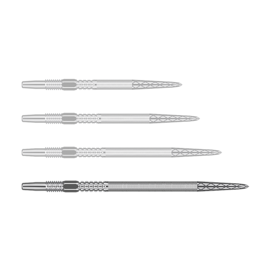 Target Swiss Point DX Dartspitzen - Silver