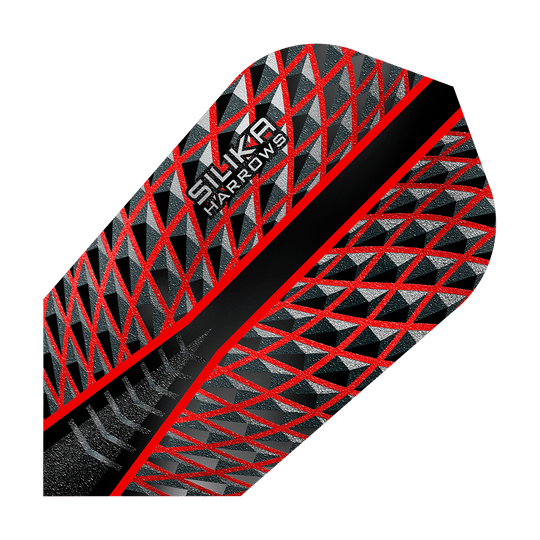 Harrows Silica Red Slim Flights