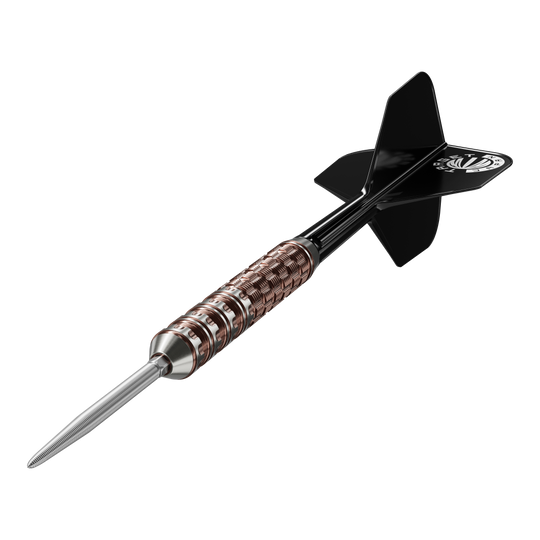 Target Japan Prime Series George Nishitani Raptor GEN6 Swiss Point Steel Darts Das Bild zeigt die Target Japan Prime Series George Nishitani Raptor GEN6 Swiss Point Steeldarts. Diese Darts sind für hohe Präzision und Qualität bekannt.