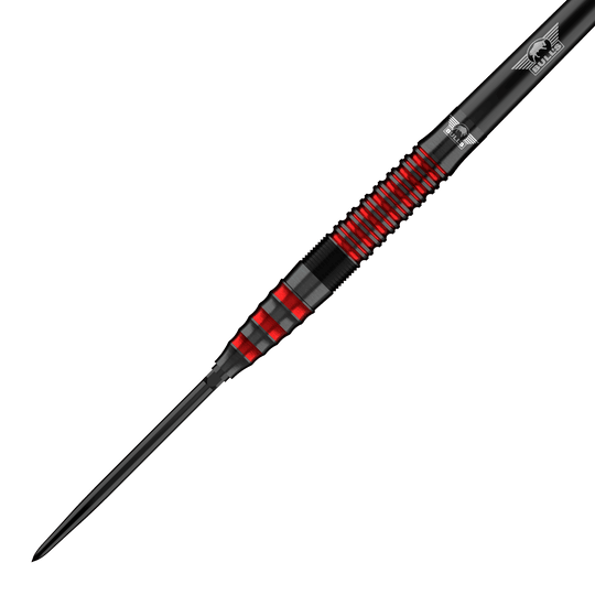 Bulls NL Florian Price 90 Convertible Point Steeldarts Gezeigt werden Bulls NL Florian Preis 90 Convertible Point Steeldarts. Das Set eignet sich für Darts-Spieler.