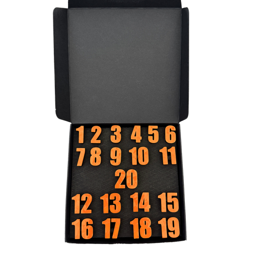 Das Bild zeigt eine Box mit der Aufschrift Classic Orange. Die Verpackung ist im gleichen Stil gehalten.