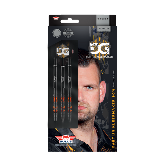 Bulls NL Martijn Kleermaker 90% steel darts