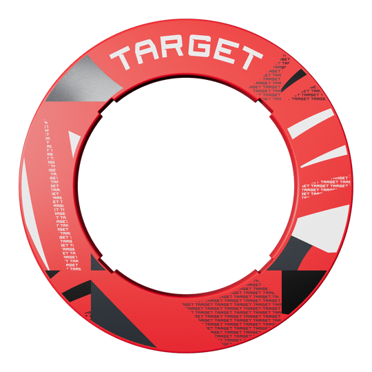 Target Notched Patterned Dartboard Surround