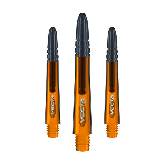 Winmau Vecta Shafts - Orange - 37mm