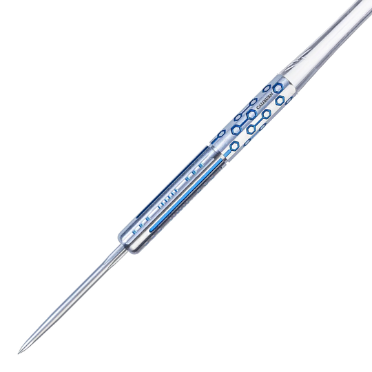 Caliburn Starships Series Demeter Steeldarts - 23g Das Bild zeigt die Caliburn Starships Series Demeter Steeldarts mit einem Gewicht von 23g. Die Steeldarts sind detailliert dargestellt.