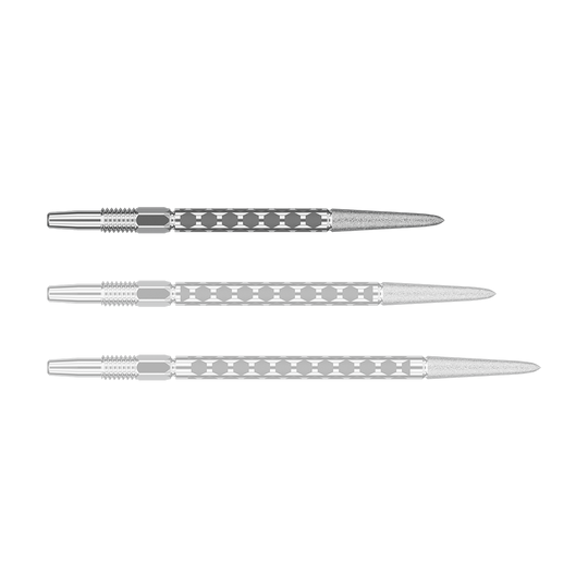 Target Swiss FLT Point Dart Tips - Silver