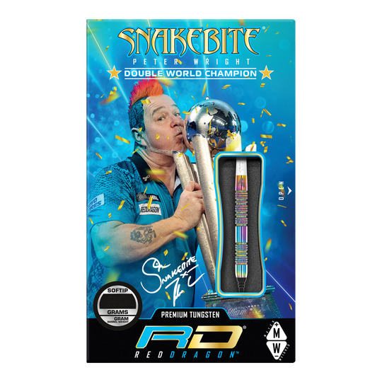 Red Dragon Peter Wright Diamond Fusion Spectron SE soft darts - 20g