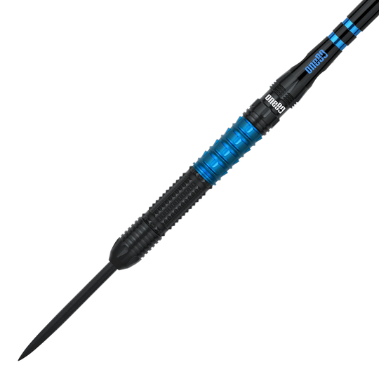 Zu sehen sind die One80 Talon Steeldarts. Sie zeichnen sich durch ein sportliches Design und hohe Qualität aus.