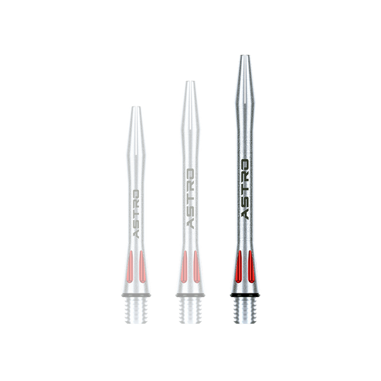 Winmau Astro Aluminum Shafts - Red