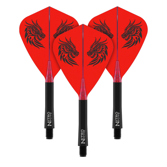 Red Dragon Nitro Flite - Jonny Clayton Kite Flights Auf diesem Bild ist ein Artikel mit dem Dateinamen X1091_Red_Dragon_Nitro_Flite_Jonny_Clayton_Kite_Flights_Medium_34mm_2 abgebildet. Es handelt sich vermutlich um Zubehör für Darts oder Flights.