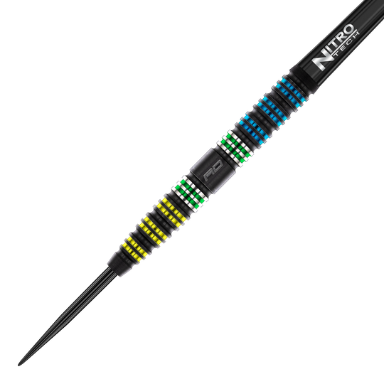 Red Dragon Dragonfly 95 Black Tapered Steel Darts Das Produkt Red Dragon Dragonfly 95 Black Tapered Steeldarts ist im Bild als Set abgebildet. Die Barrels haben ein dynamisches Aussehen.