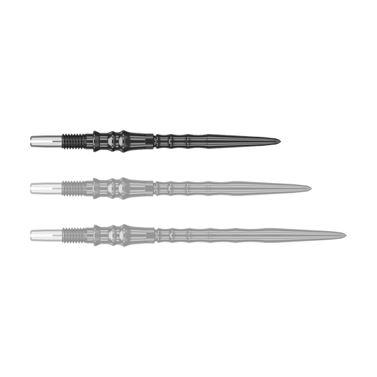 Zu sehen ist ein Produkt mit dem Dateinamen '340373_Target_Japan_Premium_SwissPoint_Steeldartspitzen_Schwarz_30mm_1'. Es handelt sich vermutlich um schwarze Premium-Steeldartspitzen mit einer Länge von 30mm.