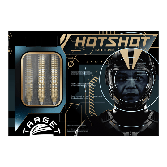 Target Japan Prime Series Harith Lim HotShot GEN3 Swiss Point Steeldarts Auf dem Bild sind die Target Japan Prime Series Harith Lim HotShot GEN3 Swiss Point Steeldarts zu sehen. Sie eignen sich perfekt für Dart-Enthusiasten.