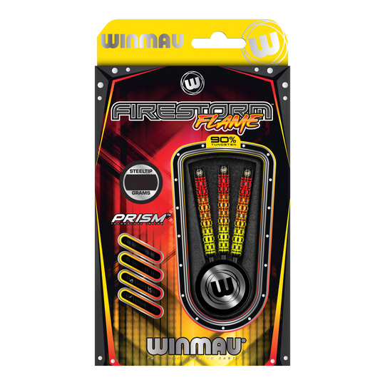 Winmau Firestorm Flame Parallel Steeldarts