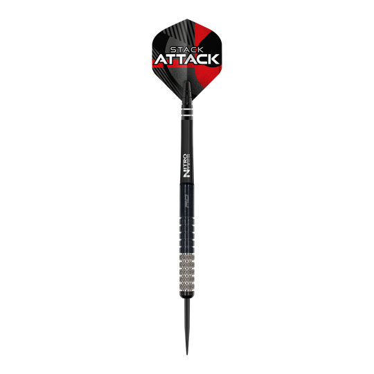 Red Dragon Rob Owen Stack Attack Steeldarts - 22g Dies ist das Produkt Red Dragon Rob Owen Stack Attack Steedarts - 22g. Zu sehen sind Steeldarts mit dem entsprechenden Markennamen.