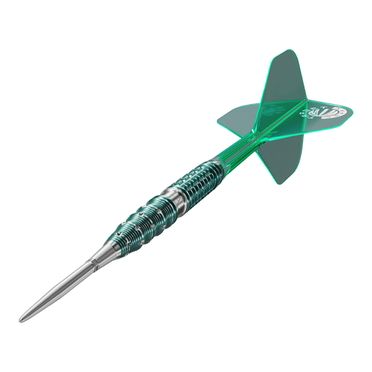 Target Japan Mikuru Suzuki The Miracle GEN7 Swiss Point Steeldarts - 23g Das Bild zeigt Target Japan Mikuru Suzuki The Miracle GEN7 Swiss Point Steeldarts mit einem Gewicht von 23g. Die Darts sind für Präzision und Kontrolle entwickelt.