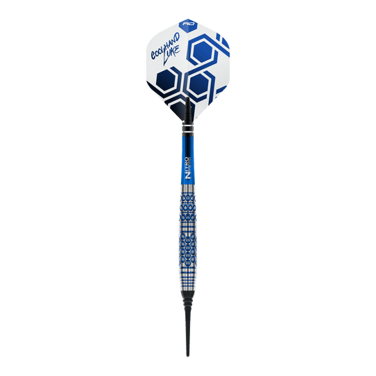 Red Dragon Luke Humphries TX5 Soft Darts - 20g Abgebildet ist das Produkt Red Dragon Luke Humphries TX5 Softdarts - 20g. Die Darts sind für Softdart-Wettkämpfe und haben ein Gewicht von 20 Gramm.