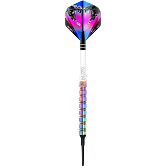 Red Dragon Peter Wright Snakebite 1 Rainbow Softdarts - 18 g