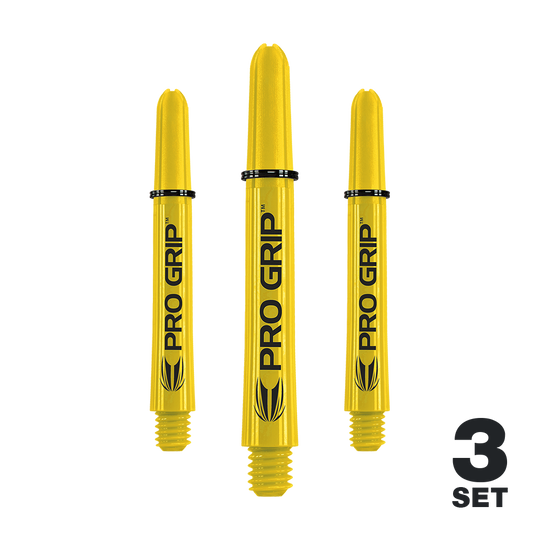 Target Pro Grip Shafts - 3 Sets - Yellow