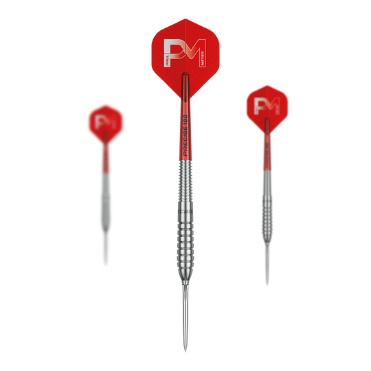 Precise 180 Paul Meyer Version 1 steel darts Das Produkt ist die Precise 180 Paul Meyer Version 1 Steeldarts. Perfekt für professionelle Dartspieler geeignet.